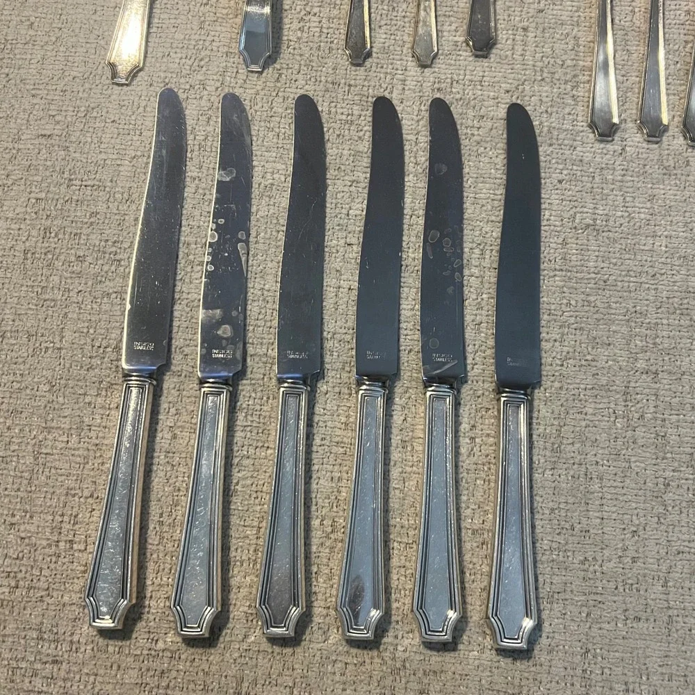 1847 Rogers Bros Legacy‎ Silverplate Flatware Set 58 Pieces International Silver